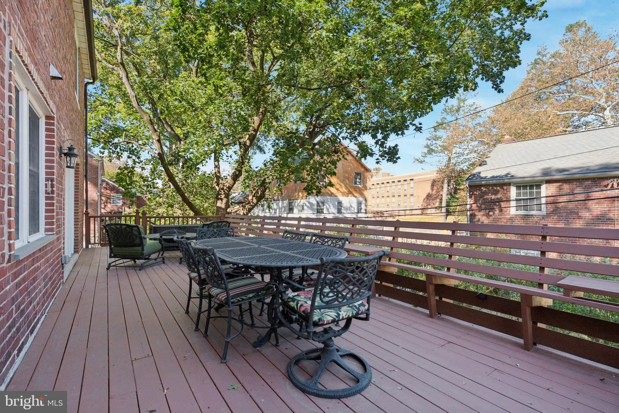 509 Hamilton Road Merion Station, PA 19066 - Photo 41 of 50 Large Back Deck