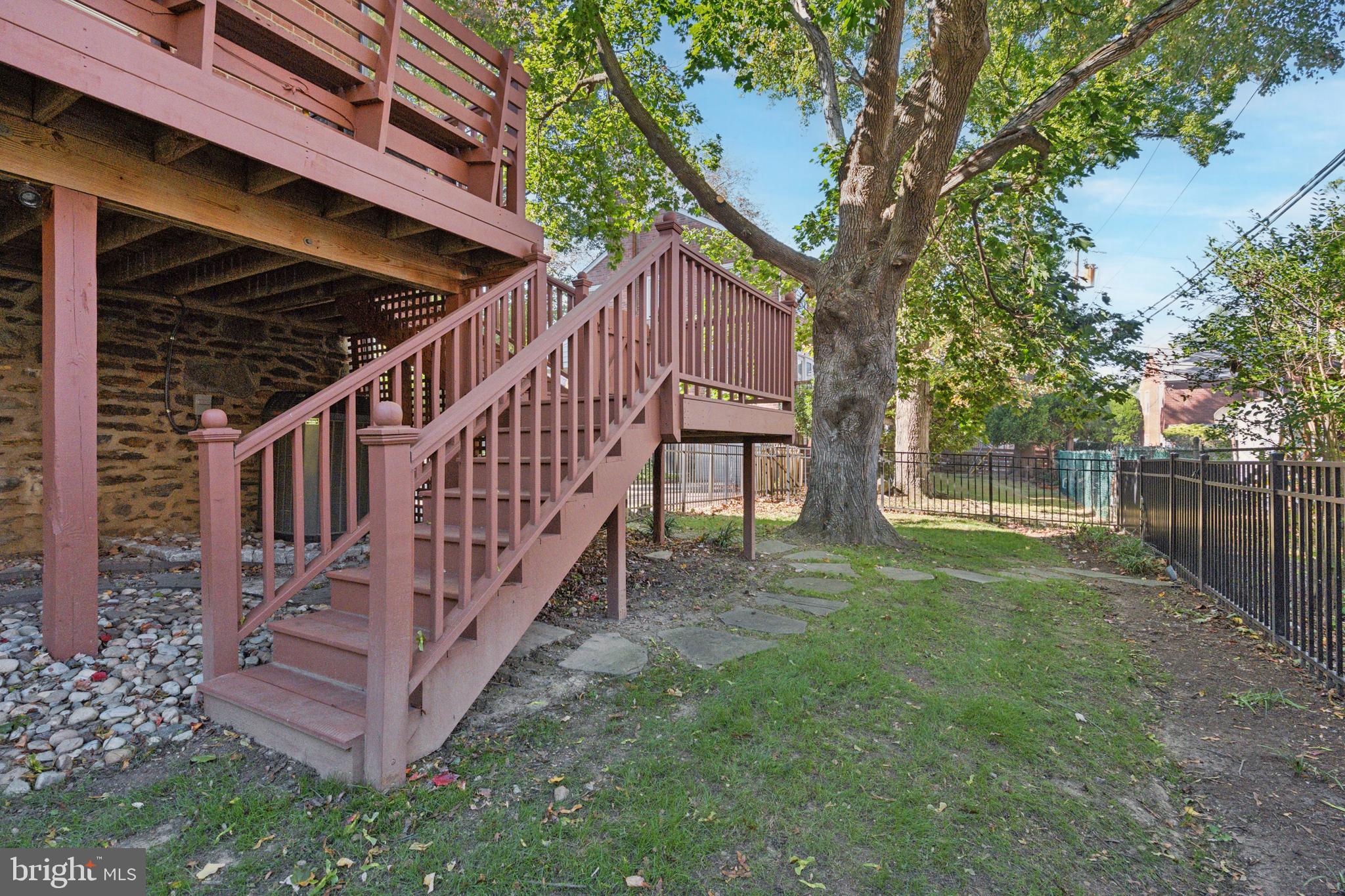 509 Hamilton Road Merion Station, PA 19066 - Photo 43 of 50 Large Back Deck