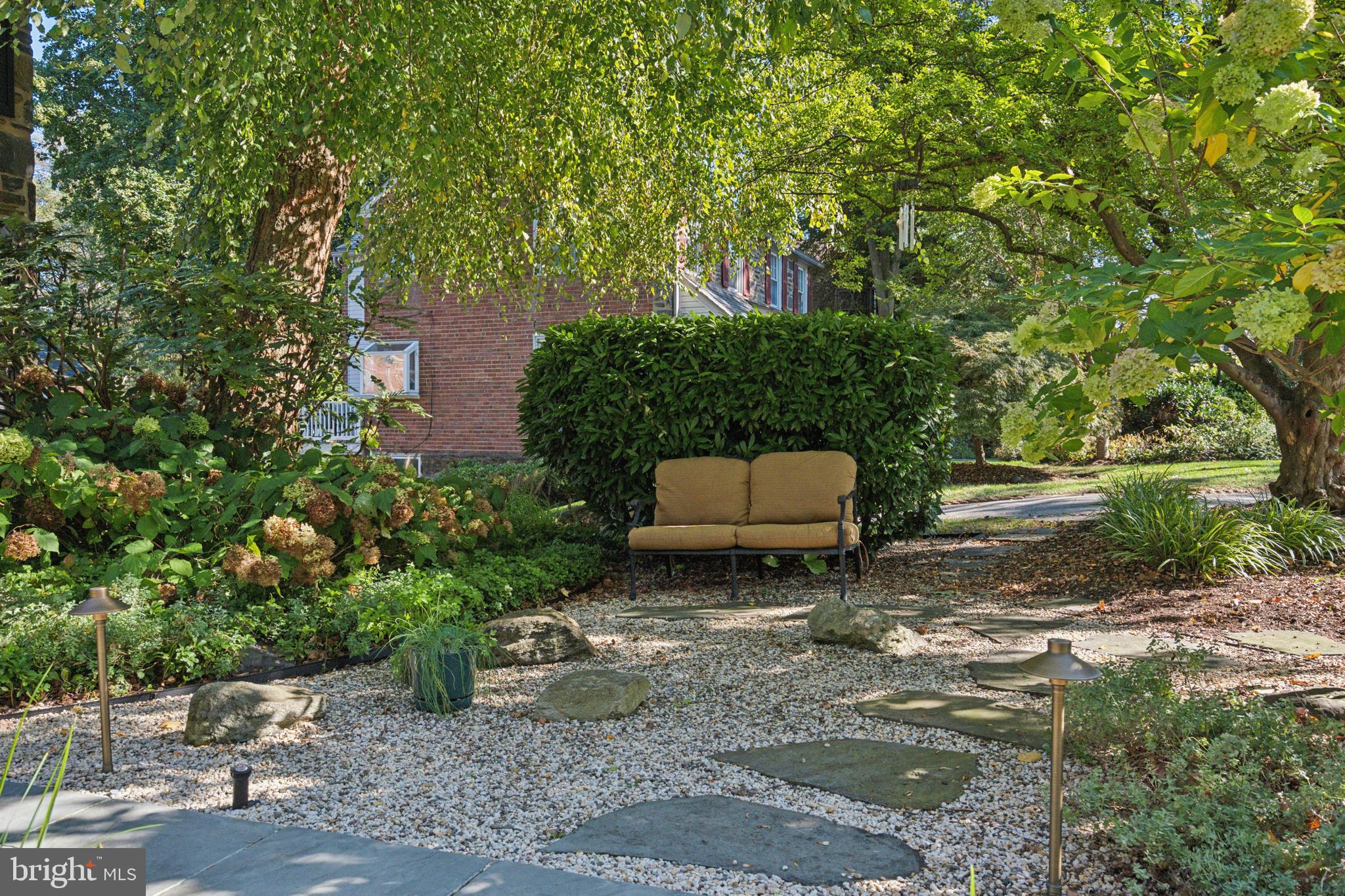 509 Hamilton Road Merion Station, PA 19066 - Photo 49 of 50 Beautifully Landscaped Front Yard