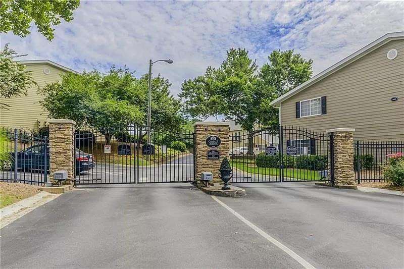 1468 Briarwood Road Northeast, Unit 1005 Atlanta, GA 30319 - Photo 45 of 45 a view of a house with a street from a garden