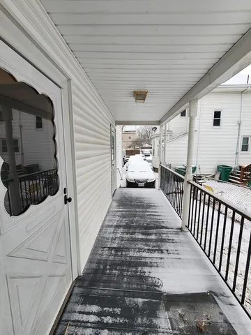 a car parked in front of a house