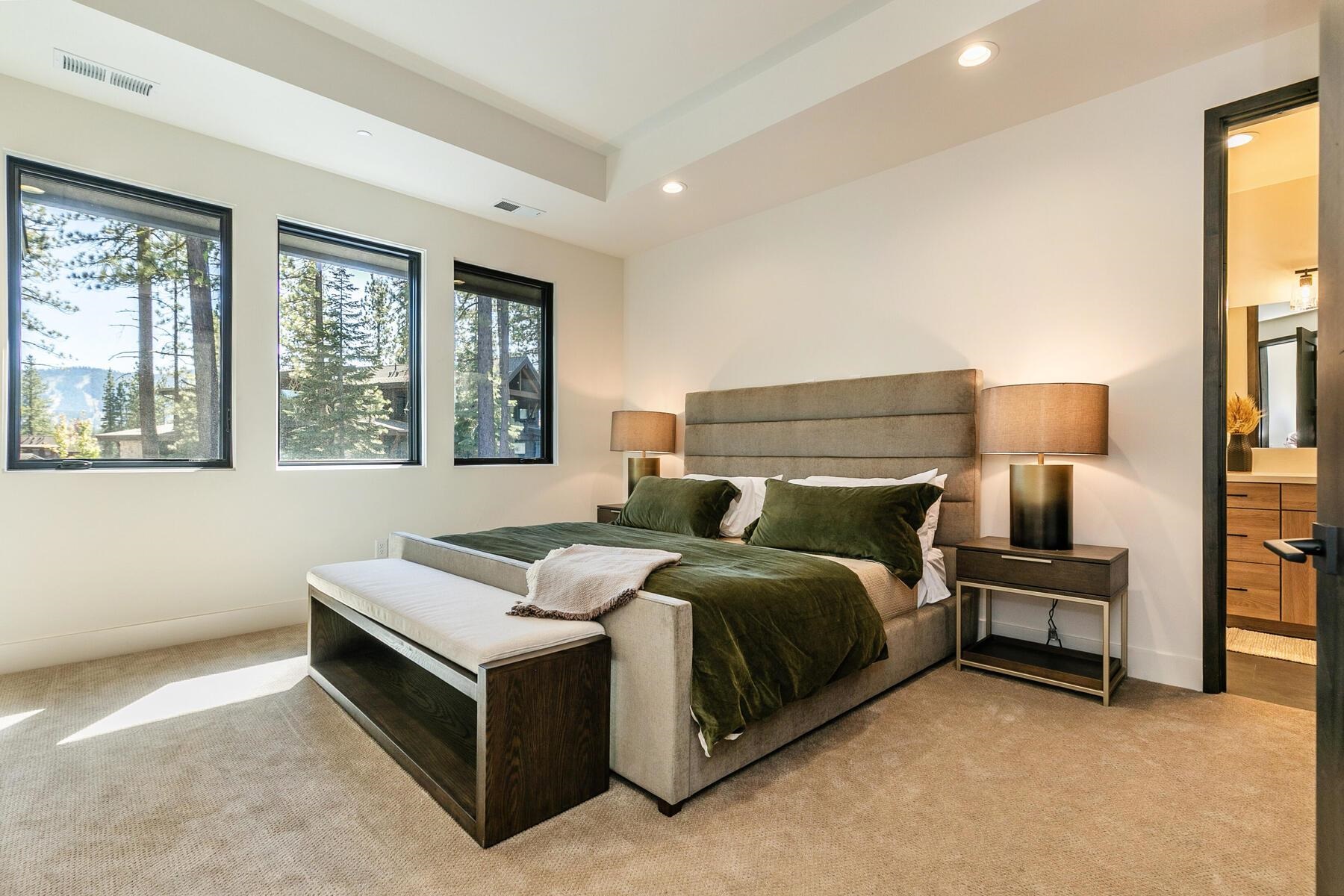 10244 Modane Place Truckee, CA 96161 - Photo 16 of 21 a bedroom with a bed and a night stand
