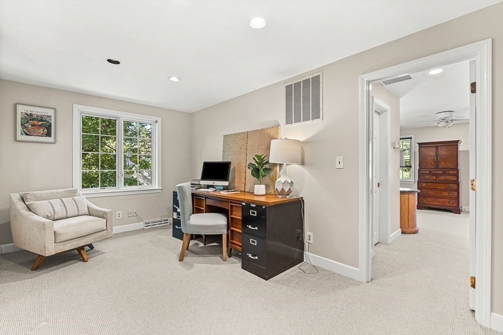 19 Louis Drive Wellesley, MA 02481 - Photo 18 of 30 a view of a livingroom with workspace and a window