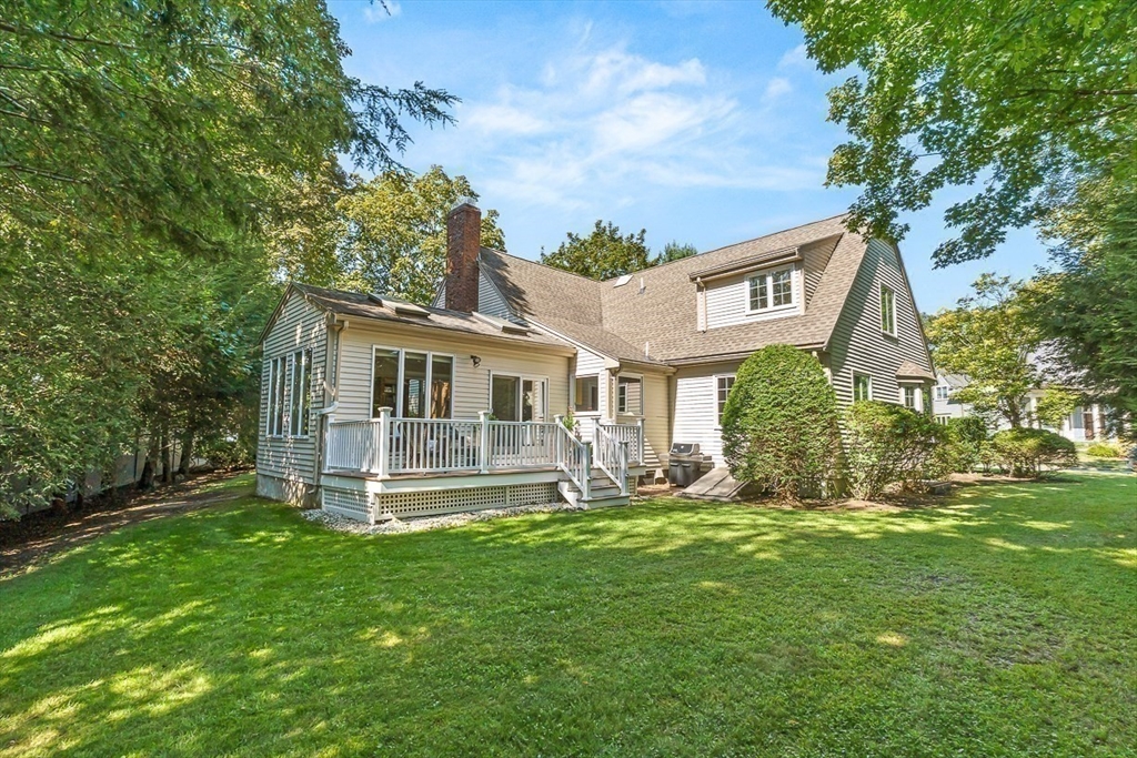 19 Louis Drive Wellesley, MA 02481 - Photo 28 of 30 a front view of house with yard and green space