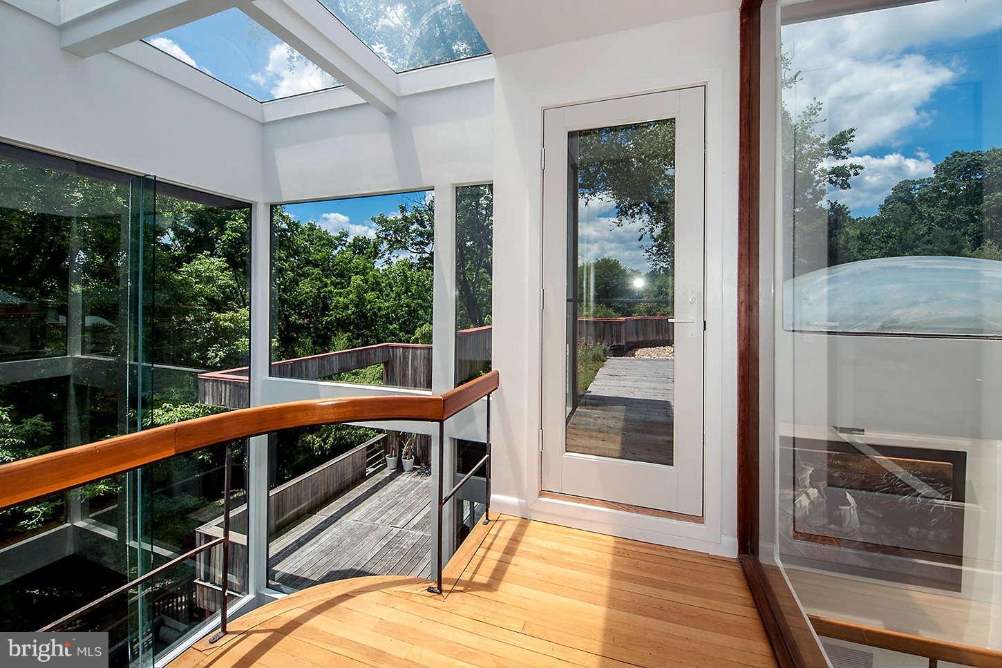 2724 Chain Bridge Road Northwest Washington, DC 20016 - Photo 17 of 30 a view of a two chairs in the balcony