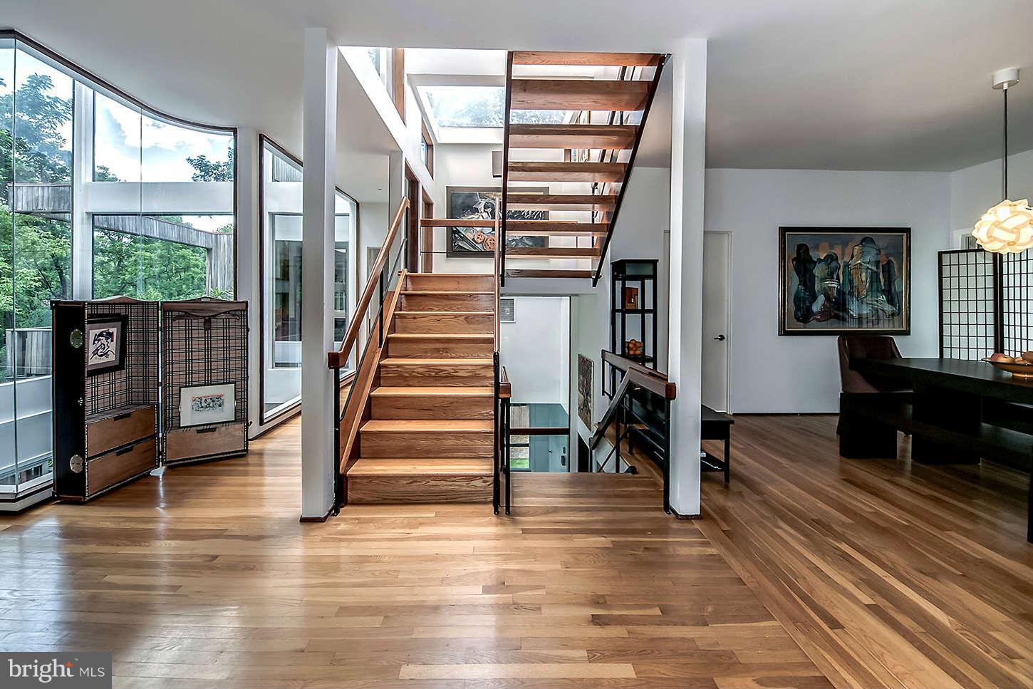 2724 Chain Bridge Road Northwest Washington, DC 20016 - Photo 8 of 30 a view of entryway and hall with wooden floor