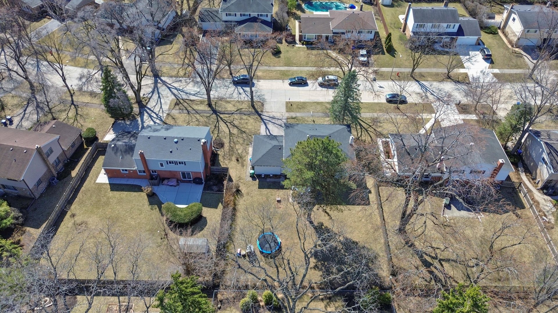 Undisclosed Address Northbrook, IL 60062 - Photo 41 of 46 an aerial view of residential houses with outdoor space