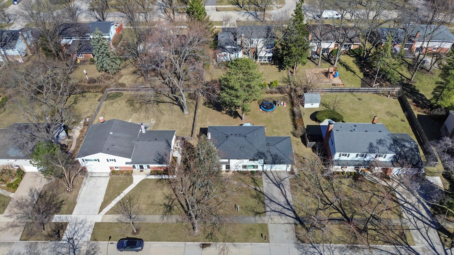 Undisclosed Address Northbrook, IL 60062 - Photo 42 of 46 an aerial view of residential houses with outdoor space