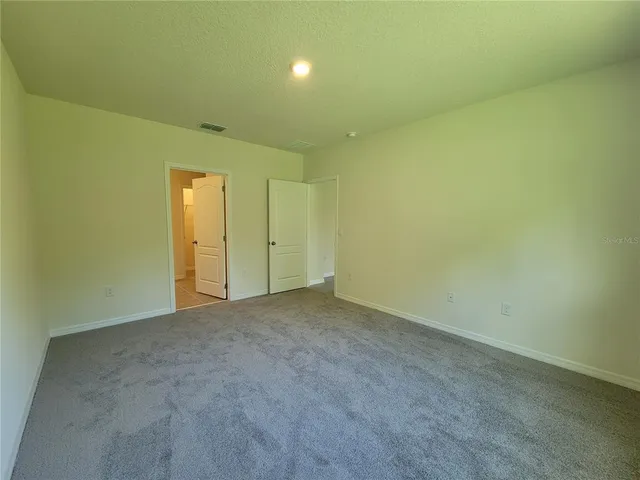 a view of empty room