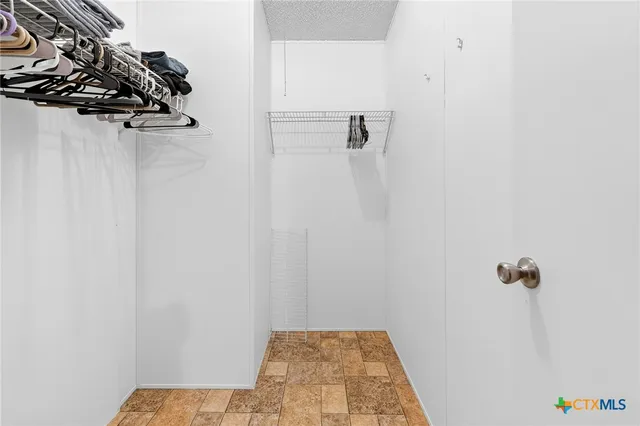 a view of a small space