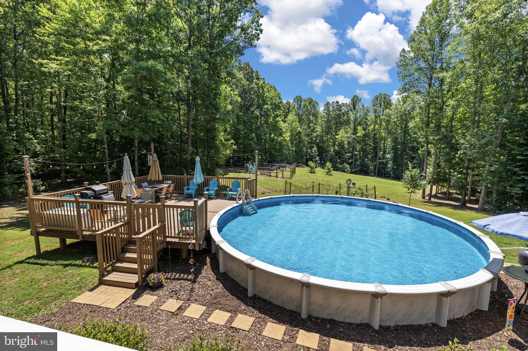 621 Ridgemont Drive Louisa, VA 23093 - Photo 47 of 81 Above ground pool