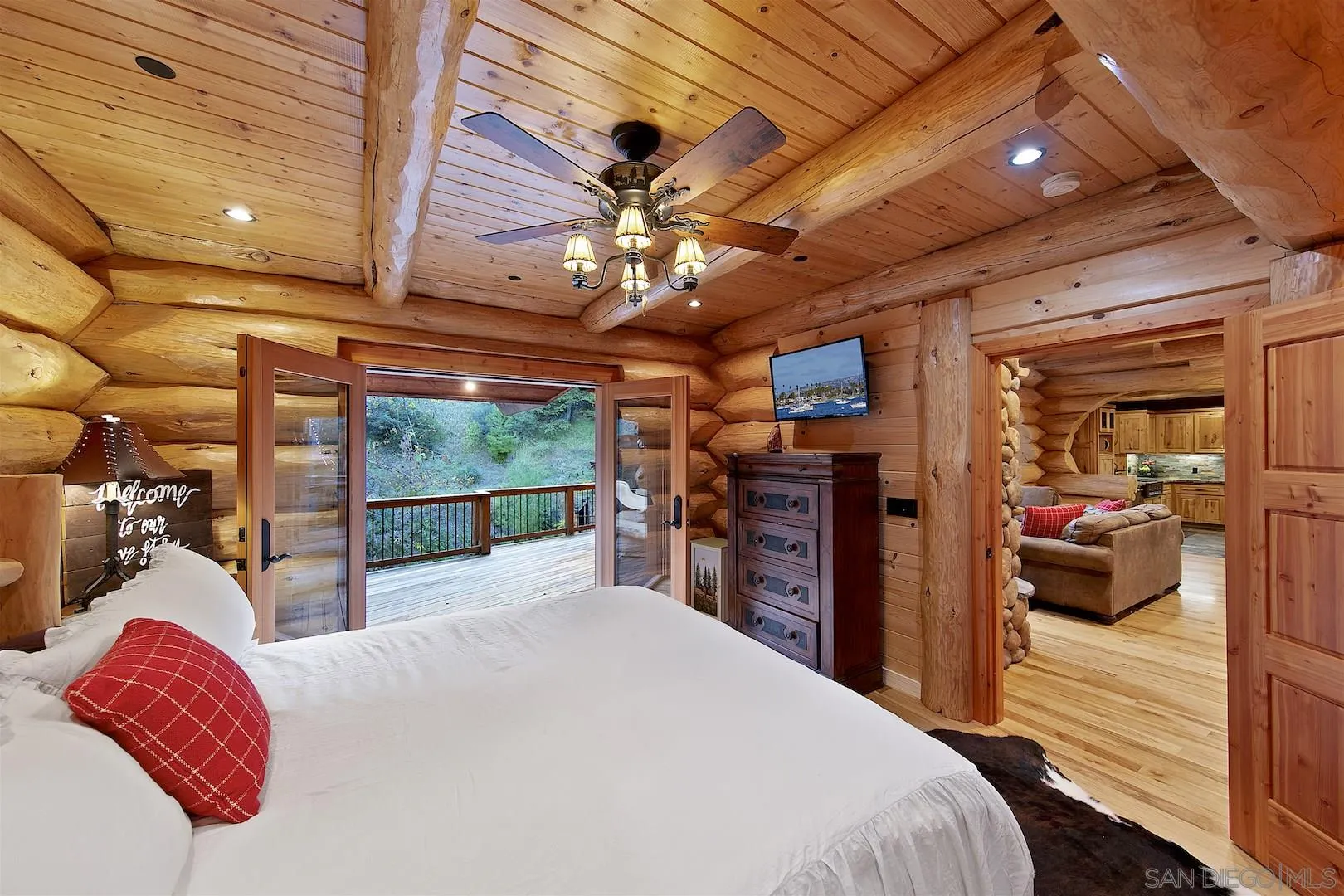 218 Frances Drive El Cajon, CA 92019 - Photo 28 of 56 a bed room with a bed and a large window