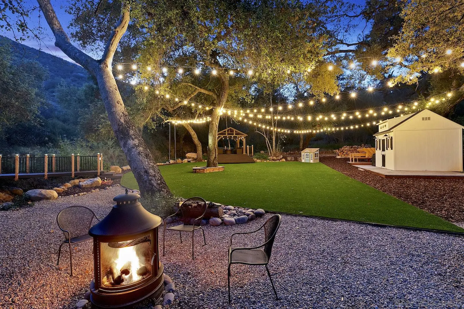 218 Frances Drive El Cajon, CA 92019 - Photo 8 of 56 a view of a backyard with sitting area