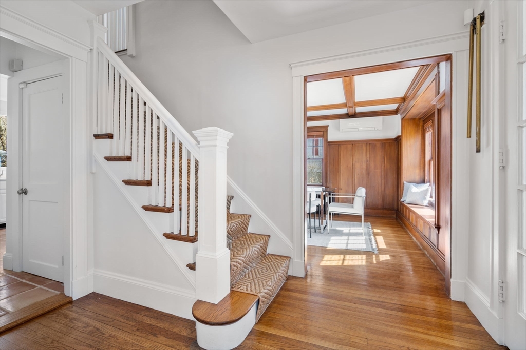 65 Bothfeld Road Newton, MA 02459 - Photo 15 of 31 a view of entryway and hall with wooden floor