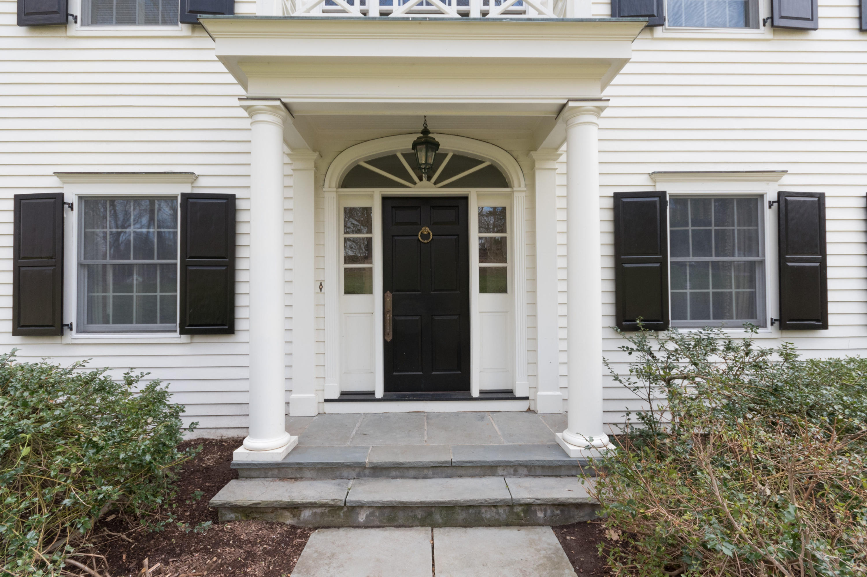 123 Lone Tree Farm Road New Canaan, CT 06840 - Photo 2 of 26 a front view of a house