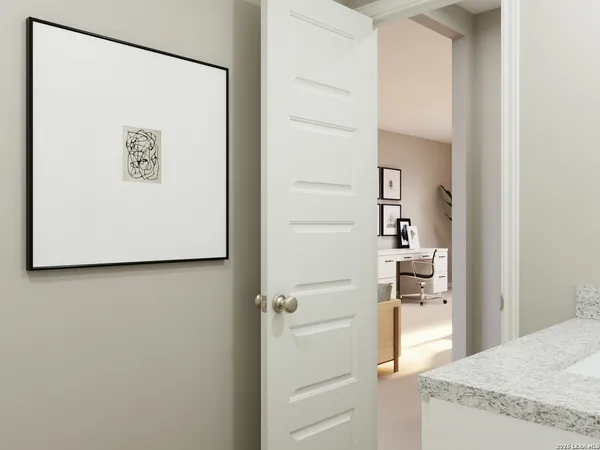 a picture of a bathroom with a shower