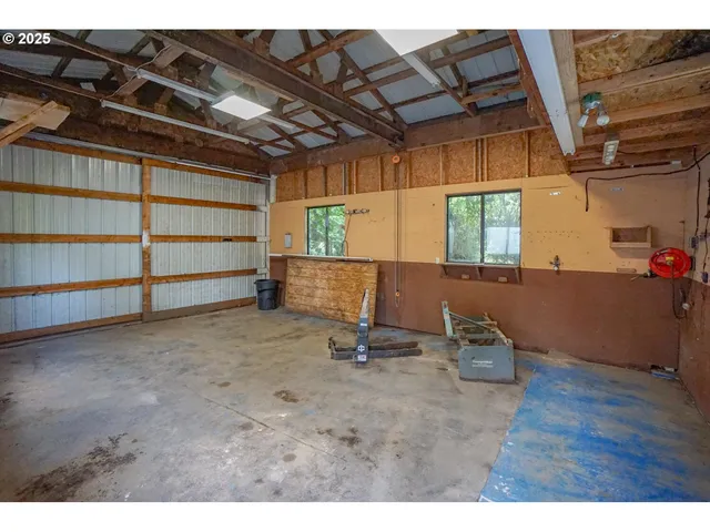 a view of storage and utility room