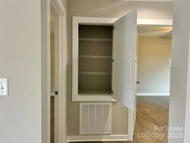 a view of front door