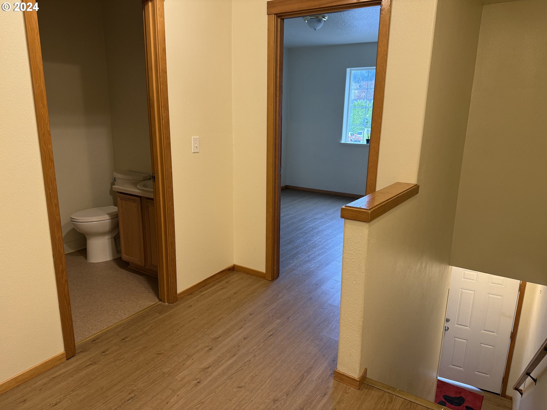 9845 North Lombard Street Portland, OR 97203 - Photo 26 of 35 a view of a bathroom with a sink and a toilet