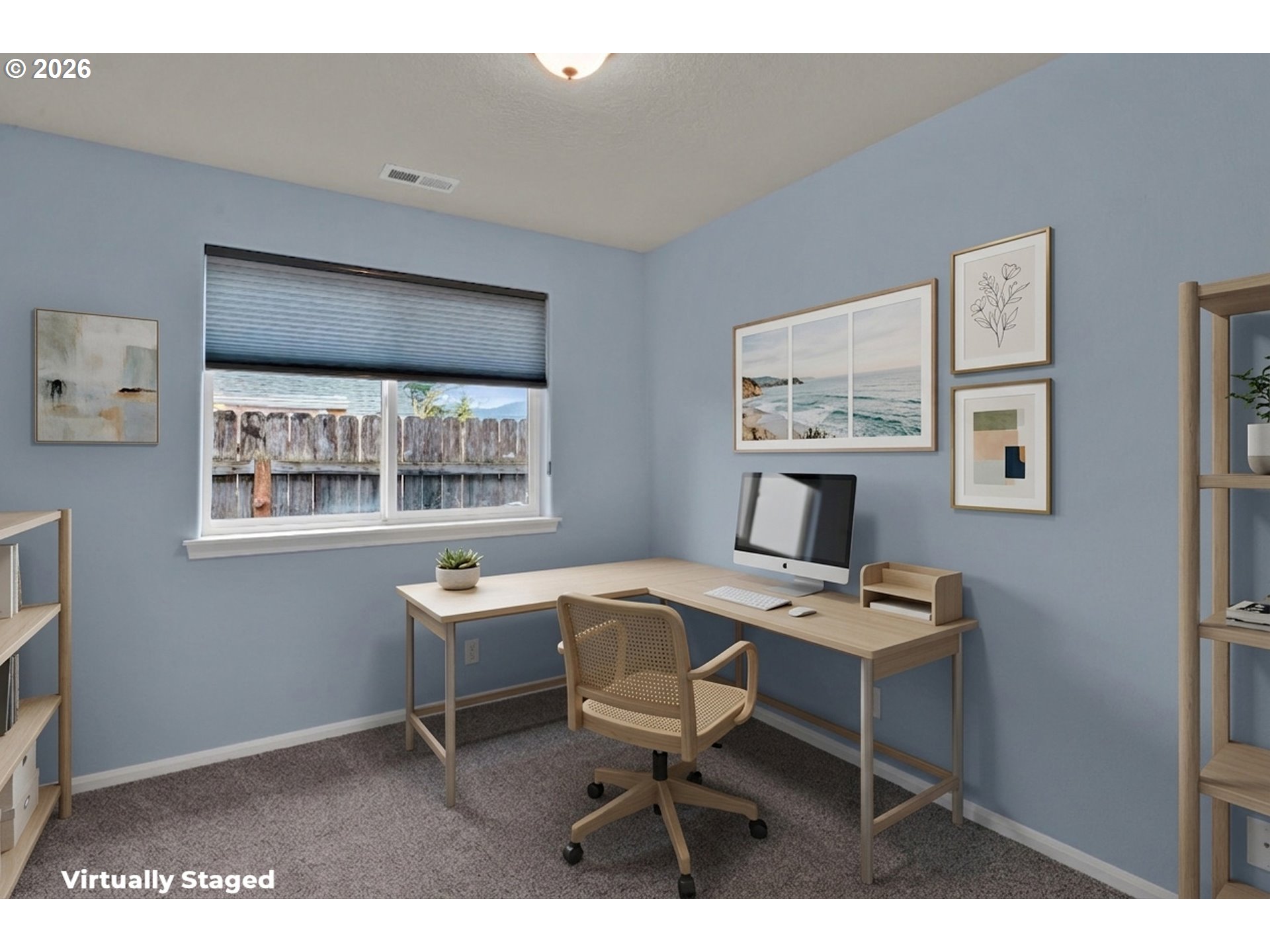 340 54th Street Springfield, OR 97478 - Photo 15 of 33 a workspace with furniture and window