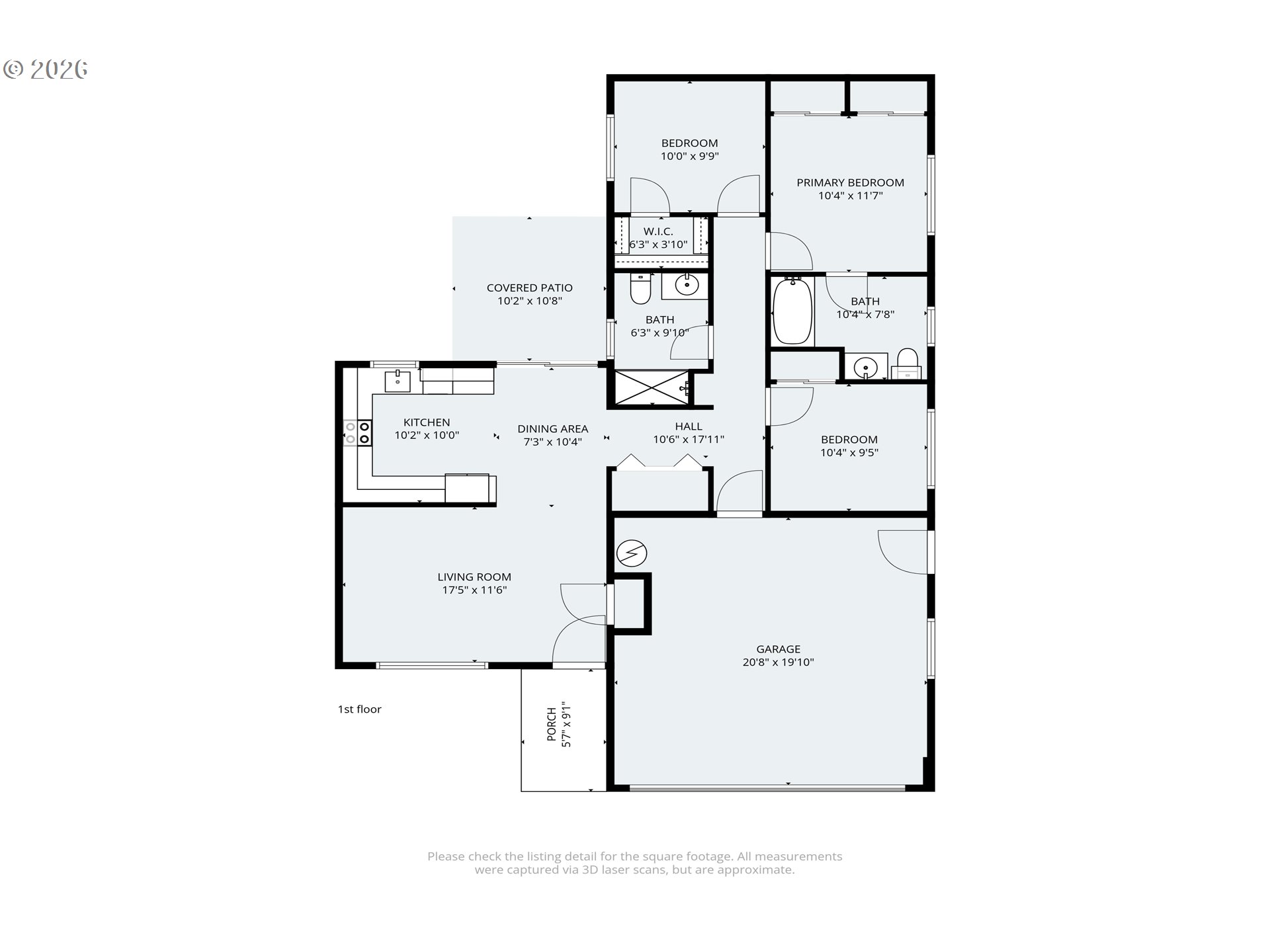 340 54th Street Springfield, OR 97478 - Photo 33 of 33 a picture of floor plan