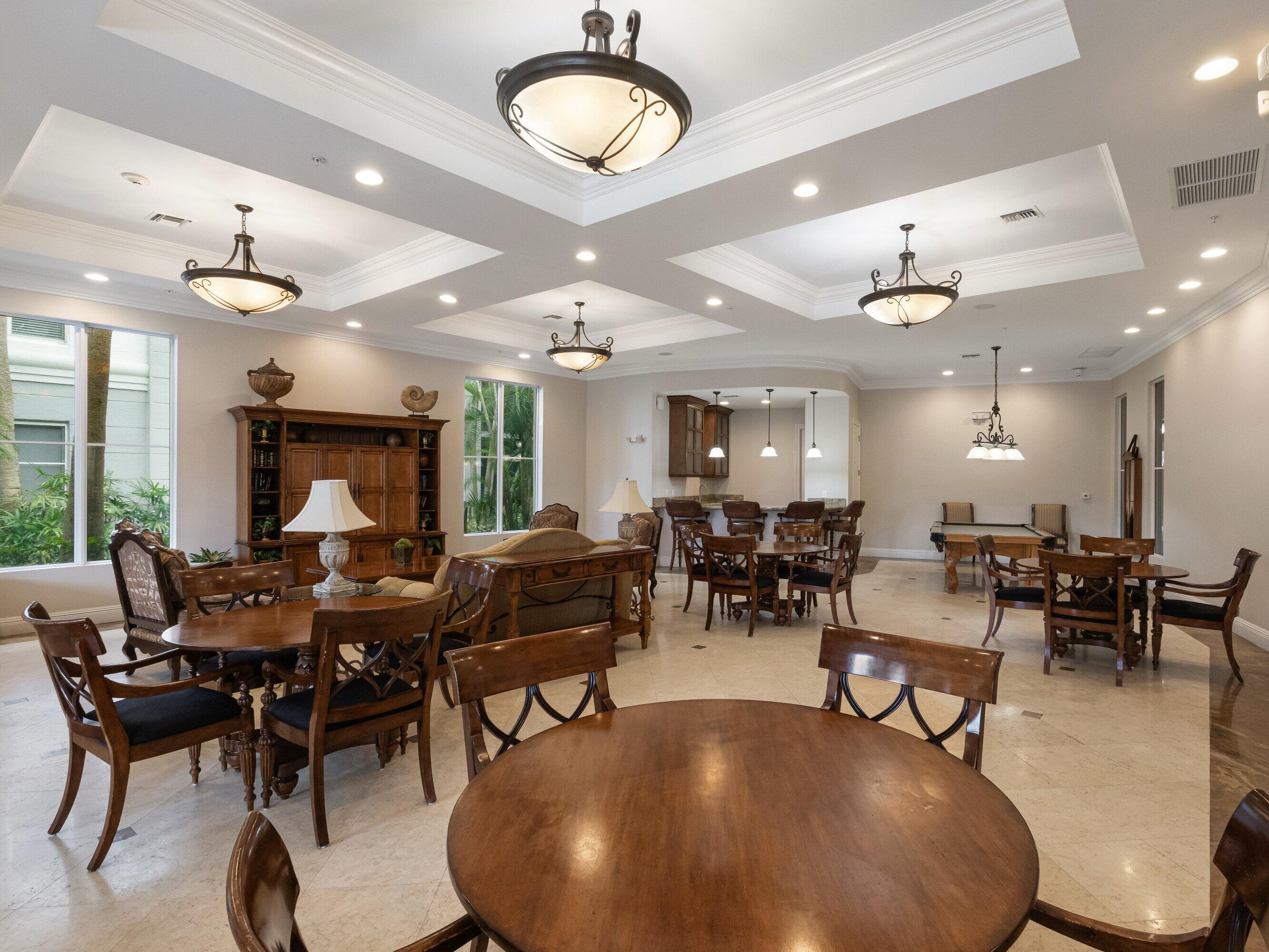 1660 Renaissance Commons Boulevard, Unit 2326 Boynton Beach, FL 33426 - Photo 42 of 57 Clubhouse Great Room