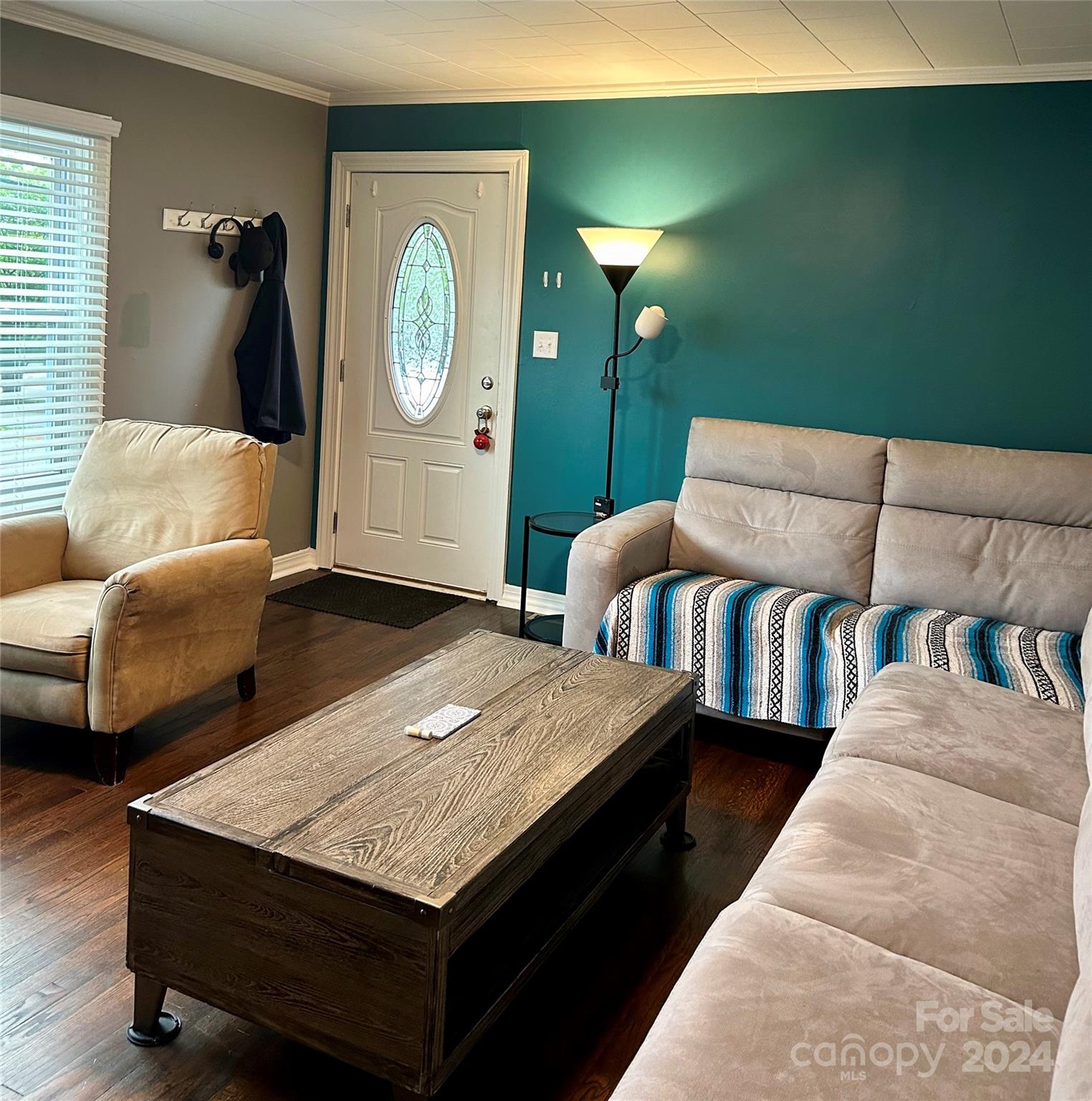 710 Union Cemetery Road Southwest Concord, NC 28027 - Photo 5 of 30 a living room with furniture and a large window