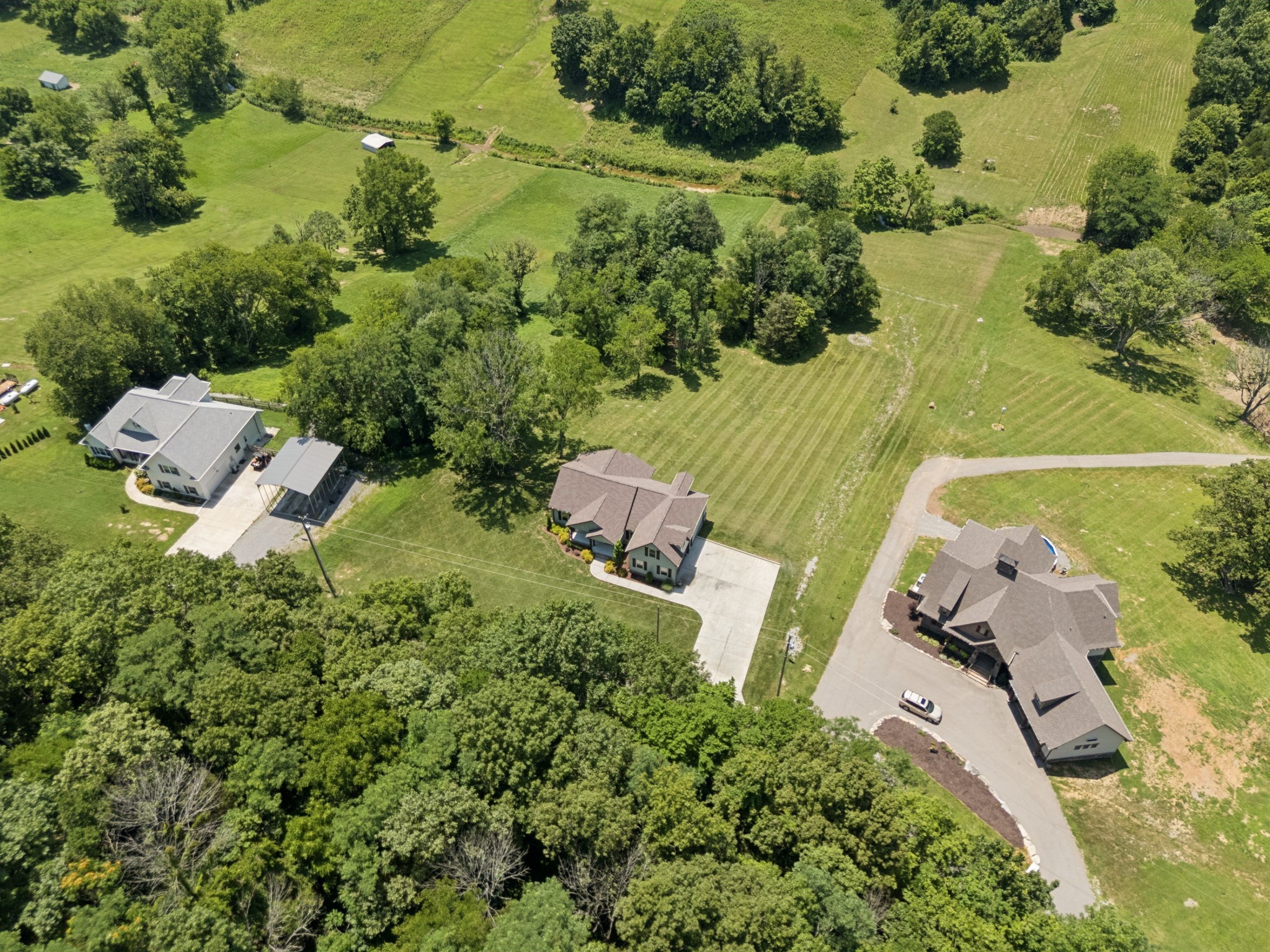 760 Johnson Hollow Road Watertown, TN 37184 - Photo 44 of 53 an aerial view of residential house with outdoor space