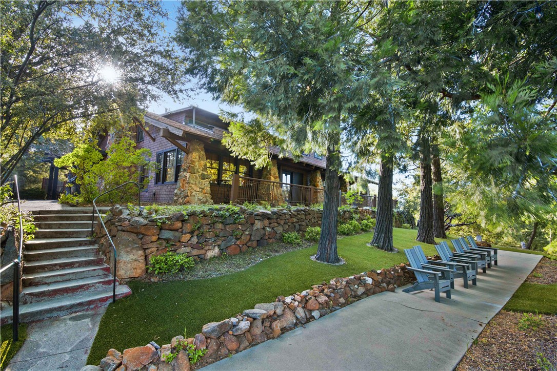 2960 La Posada Way Julian, CA 92036 - Photo 50 of 66 a view of a house with a yard and sitting area