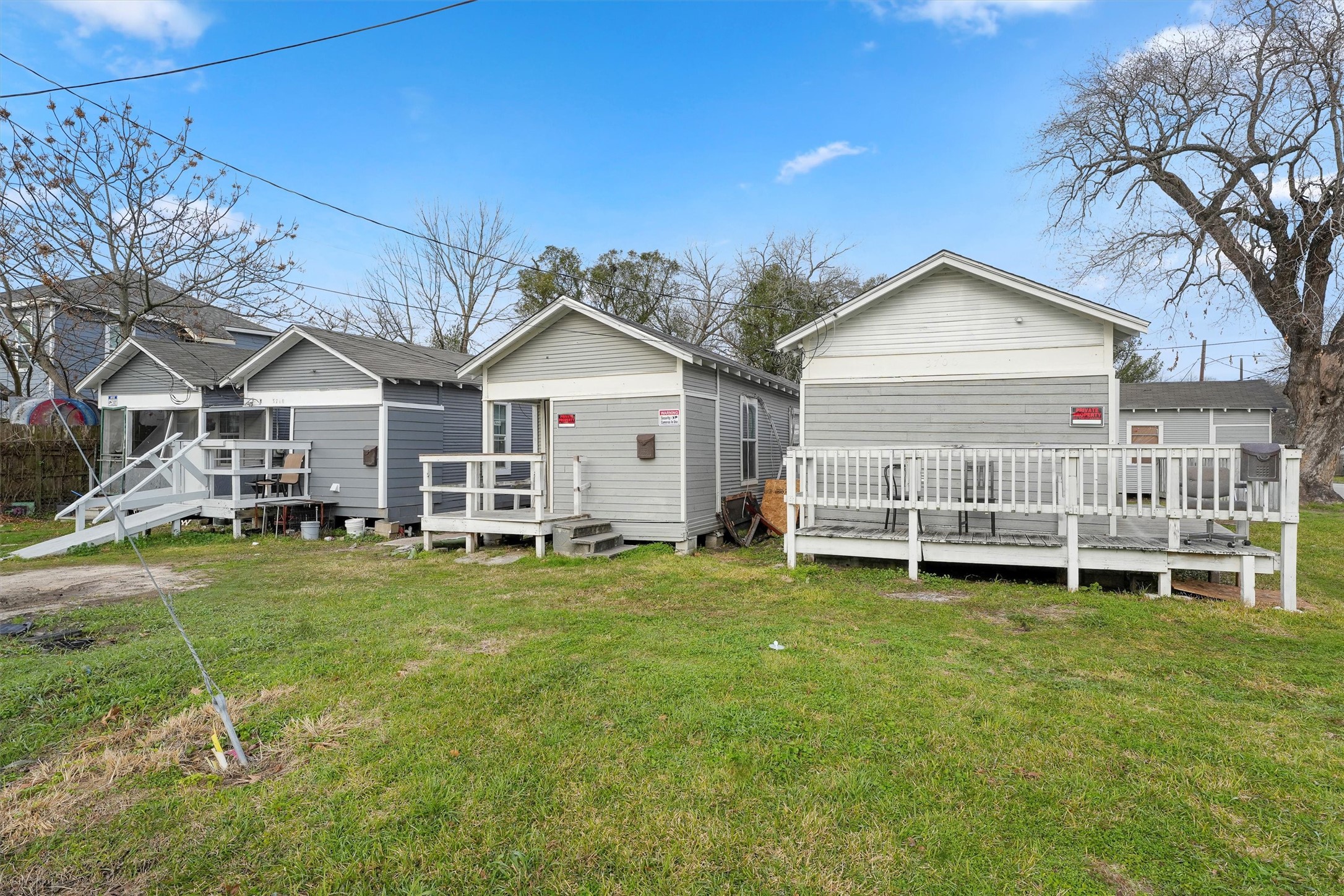 3706 Delano Street Houston, TX 77004 - Photo 17 of 21 a view of a house with a yard