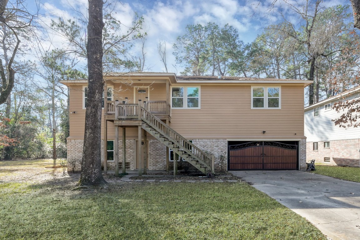 3527 Gary Lane Spring, TX 77380 - Photo 1 of 47 front view of house with a yard