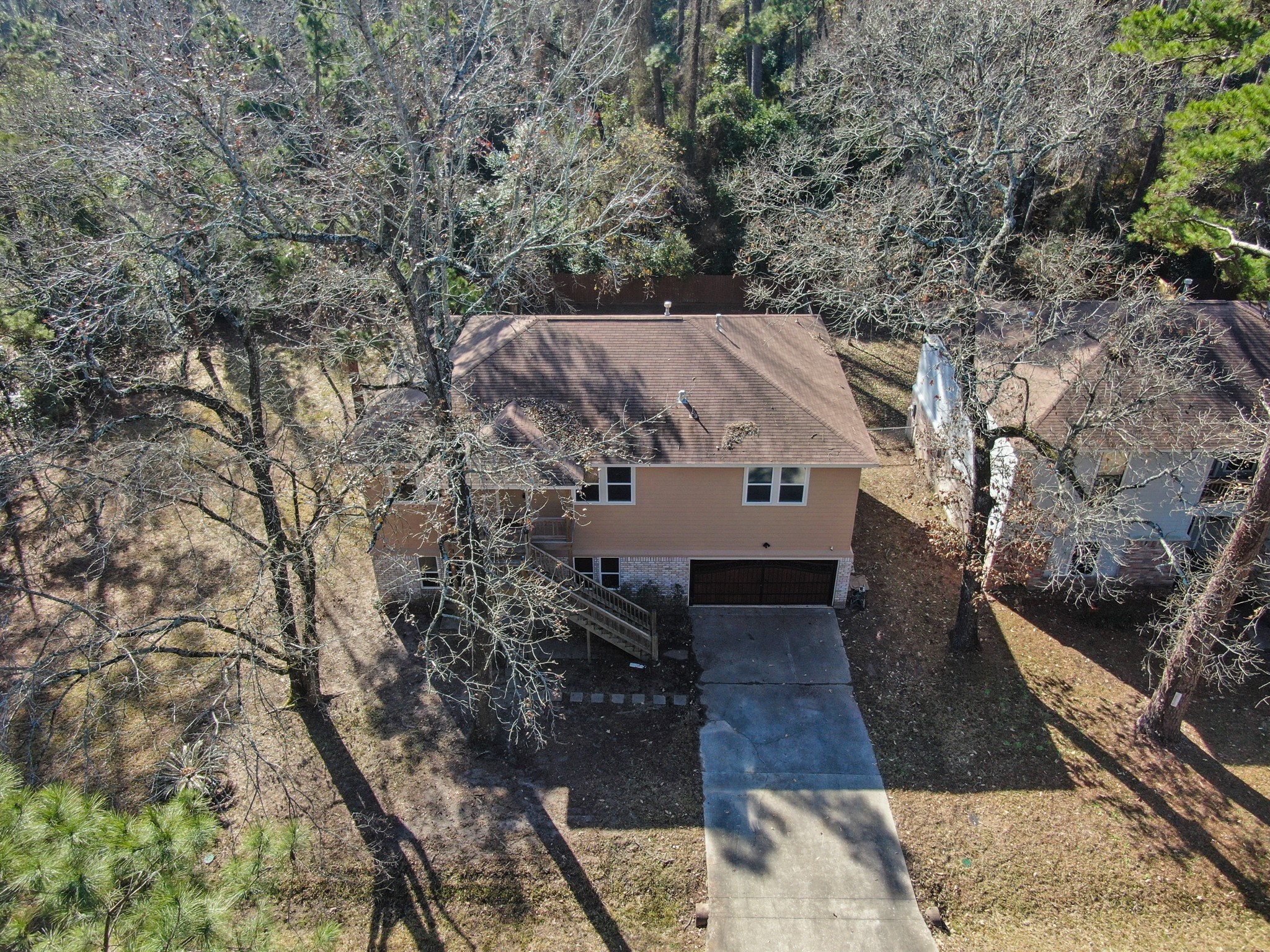 3527 Gary Lane Spring, TX 77380 - Photo 40 of 47 a view of a house with a yard