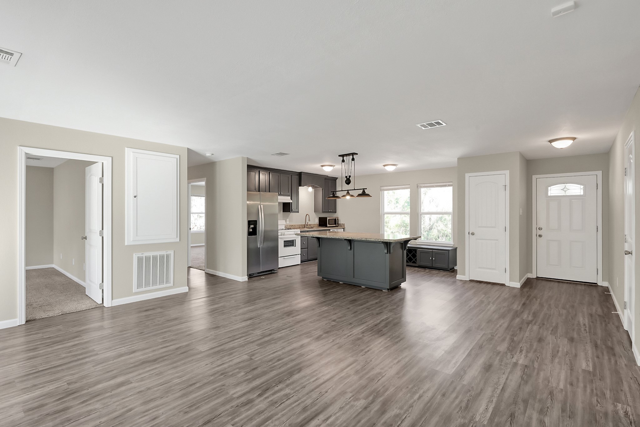 3527 Gary Lane Spring, TX 77380 - Photo 5 of 47 a large living room with a hard wood floor