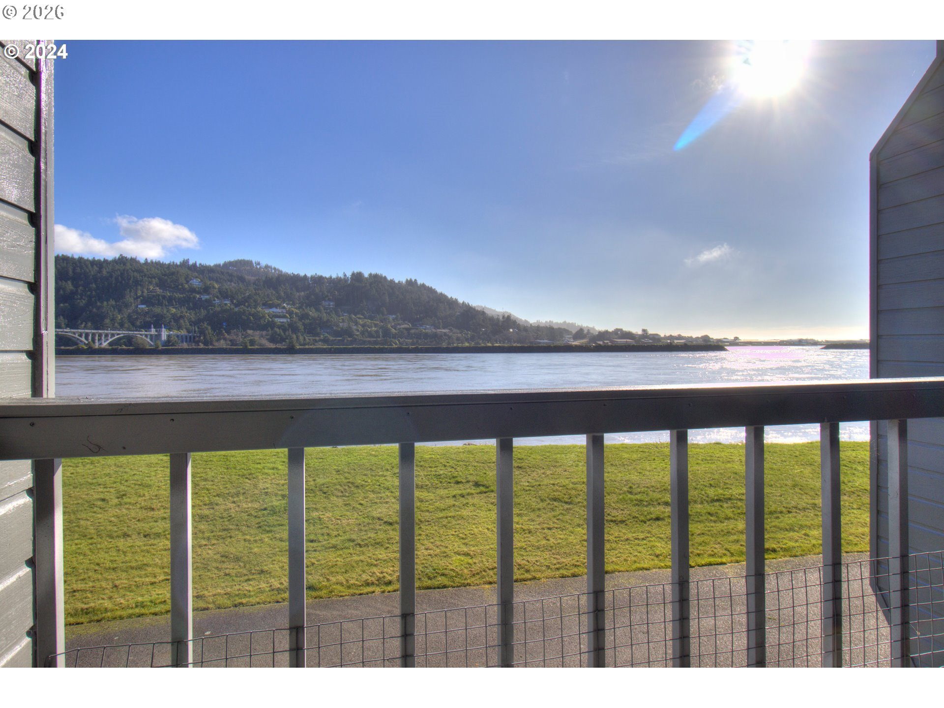 94304 Wedderburn Loop, Unit 419 Gold Beach, OR 97444 - Photo 16 of 23 a view of lake from balcony