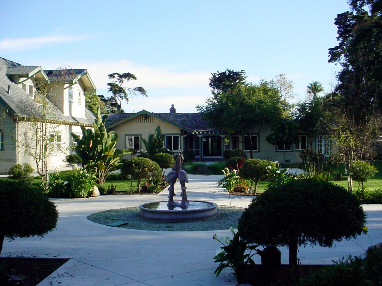 1630 North Jameson Lane Montecito, CA 93108 - Photo 4 of 4 a front view of a house with a yard