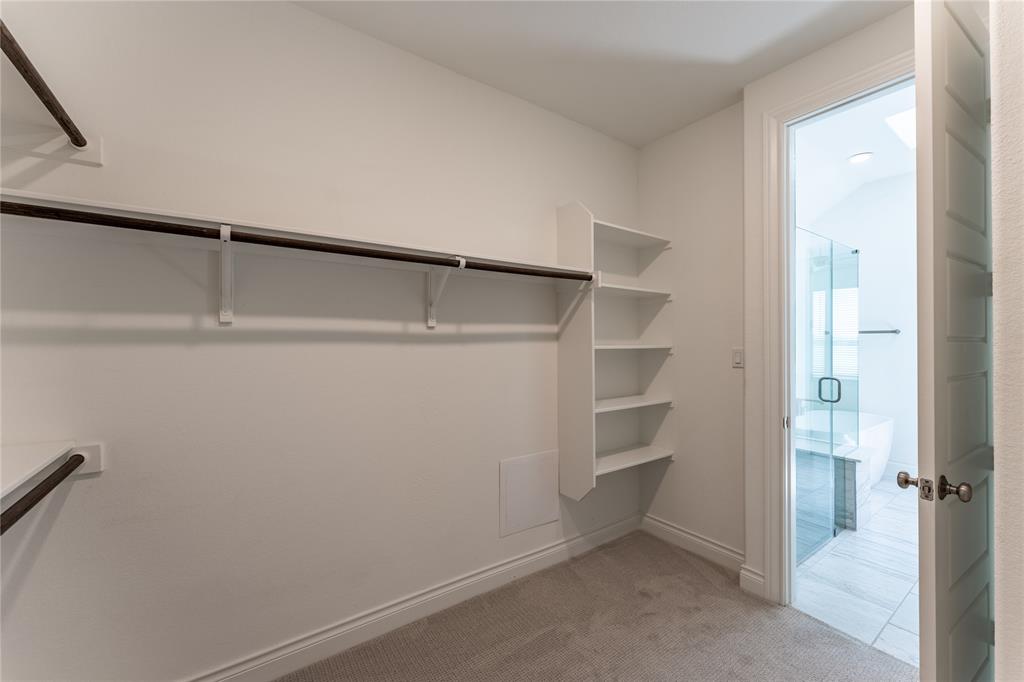 152 Limestone Drive Georgetown, TX 78628 - Photo 28 of 36 a view of an empty walk in closet