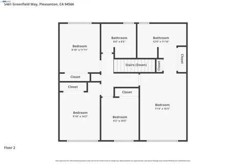 $1,898,000 | 5481 Greenfield Way, Pleasanton, CA 94566