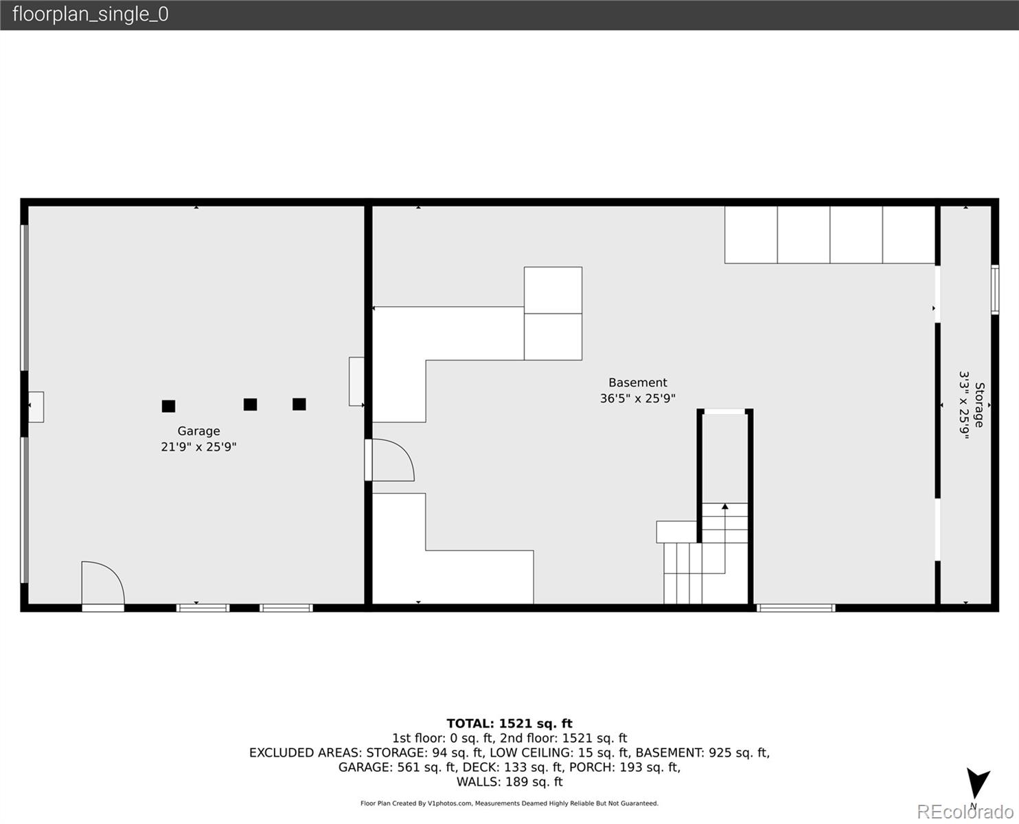 4441 Goldenburg Canyon Road Hartsel, CO 80449 - Photo 48 of 48 a black and white photo of a floor plan
