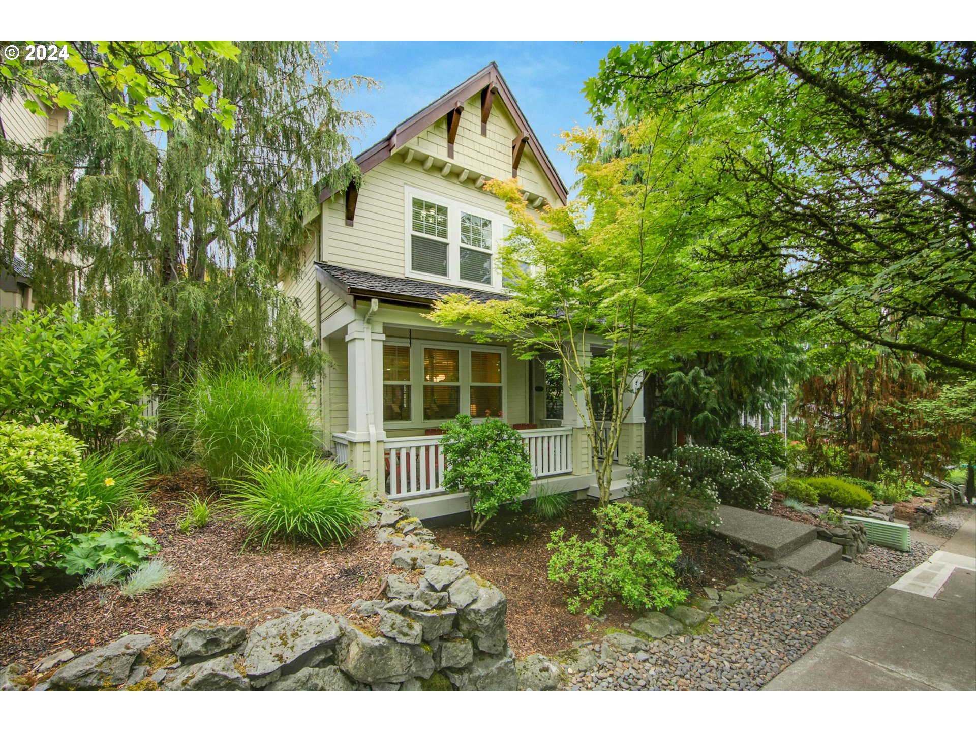 2324 Northwest Miller Road Portland, OR 97229 - Photo 1 of 29 a view of a house with a yard and plants