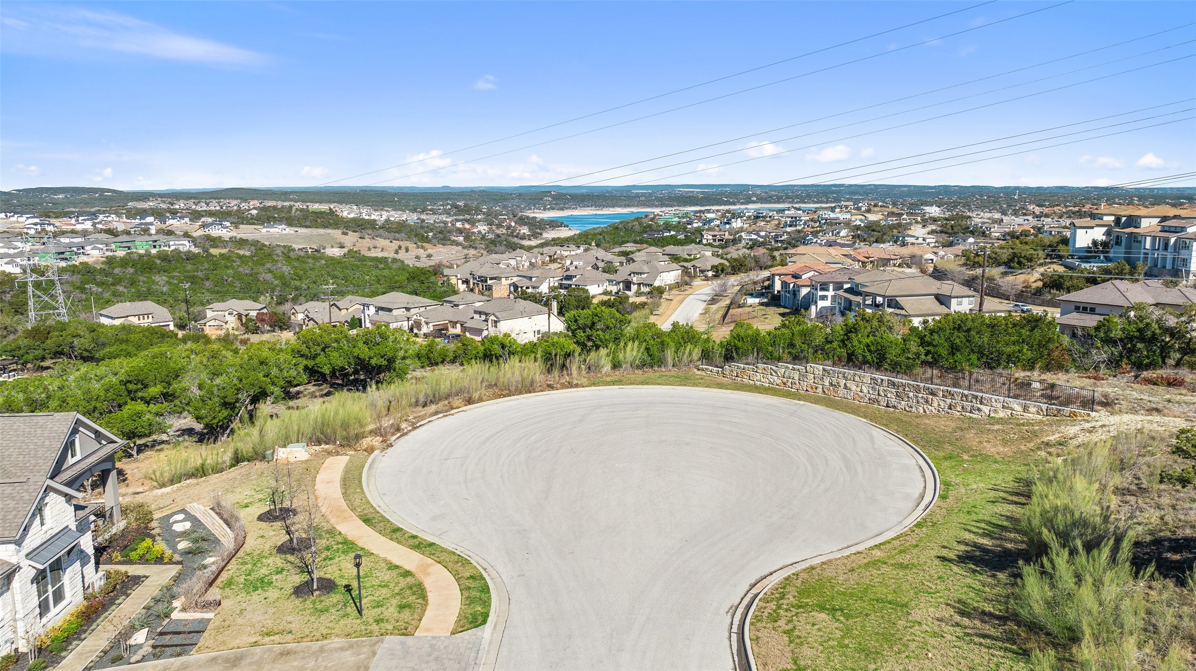 420 Lindale Cove Austin, TX 78738 - Photo 11 of 12 an aerial view of a house with yard swimming pool and outdoor seating