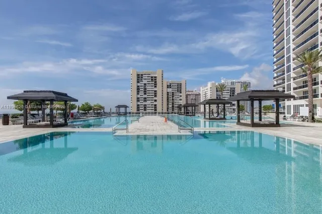 a view of a city from a balcony