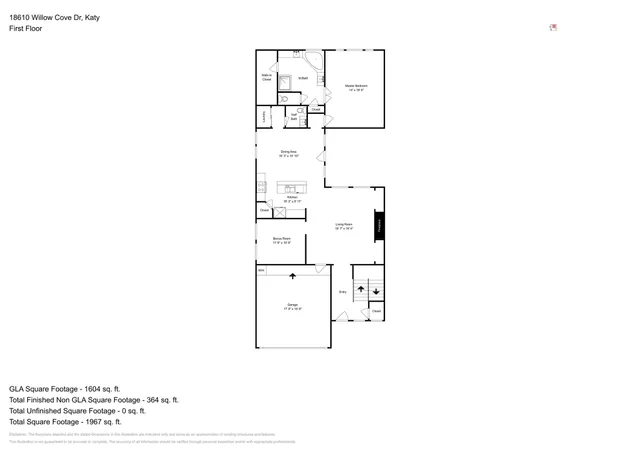 $2,250 | 18610 Willow Cove Drive, Katy, TX 77449