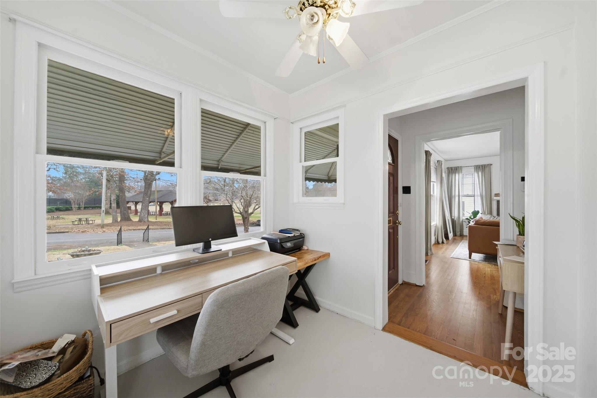 441 Jackson Street Rock Hill, SC 29730 - Photo 5 of 30 a view of a workspace with furniture and a window