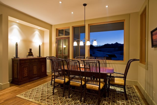 143 Adams Ranch Road Mountain Village, CO 81435 - Photo 4 of 16 a view of a dining room with furniture