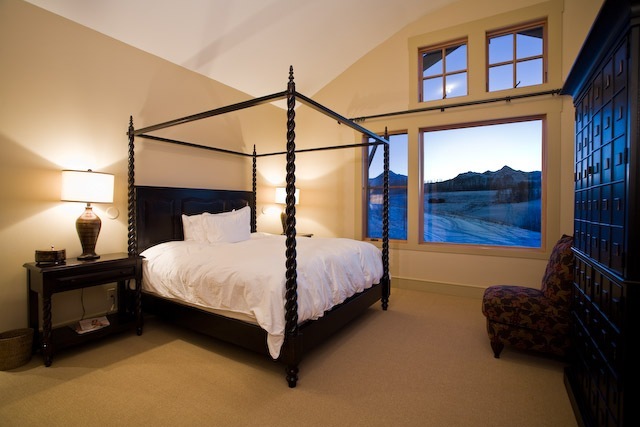 143 Adams Ranch Road Mountain Village, CO 81435 - Photo 5 of 16 a bedroom with a bed and a painting on the wall