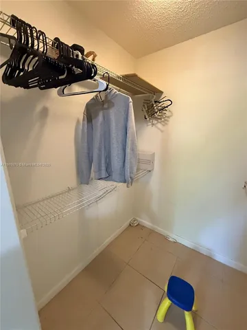 a view of walk in closet