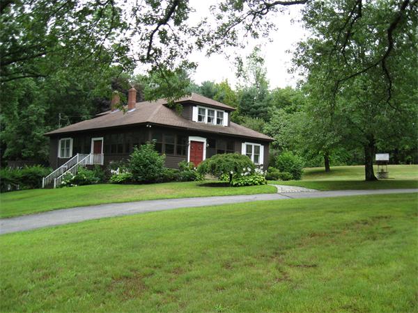 288 Sterling Road Princeton, MA 01541 - Photo 13 of 14 a front view of a house with a yard