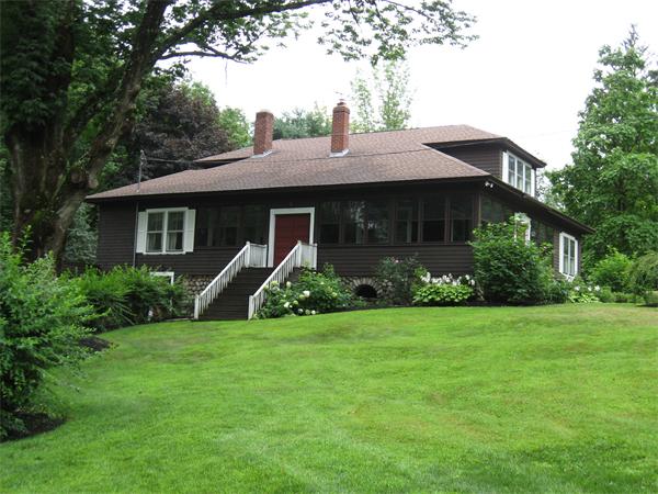 288 Sterling Road Princeton, MA 01541 - Photo 14 of 14 a front view of house with yard and green space