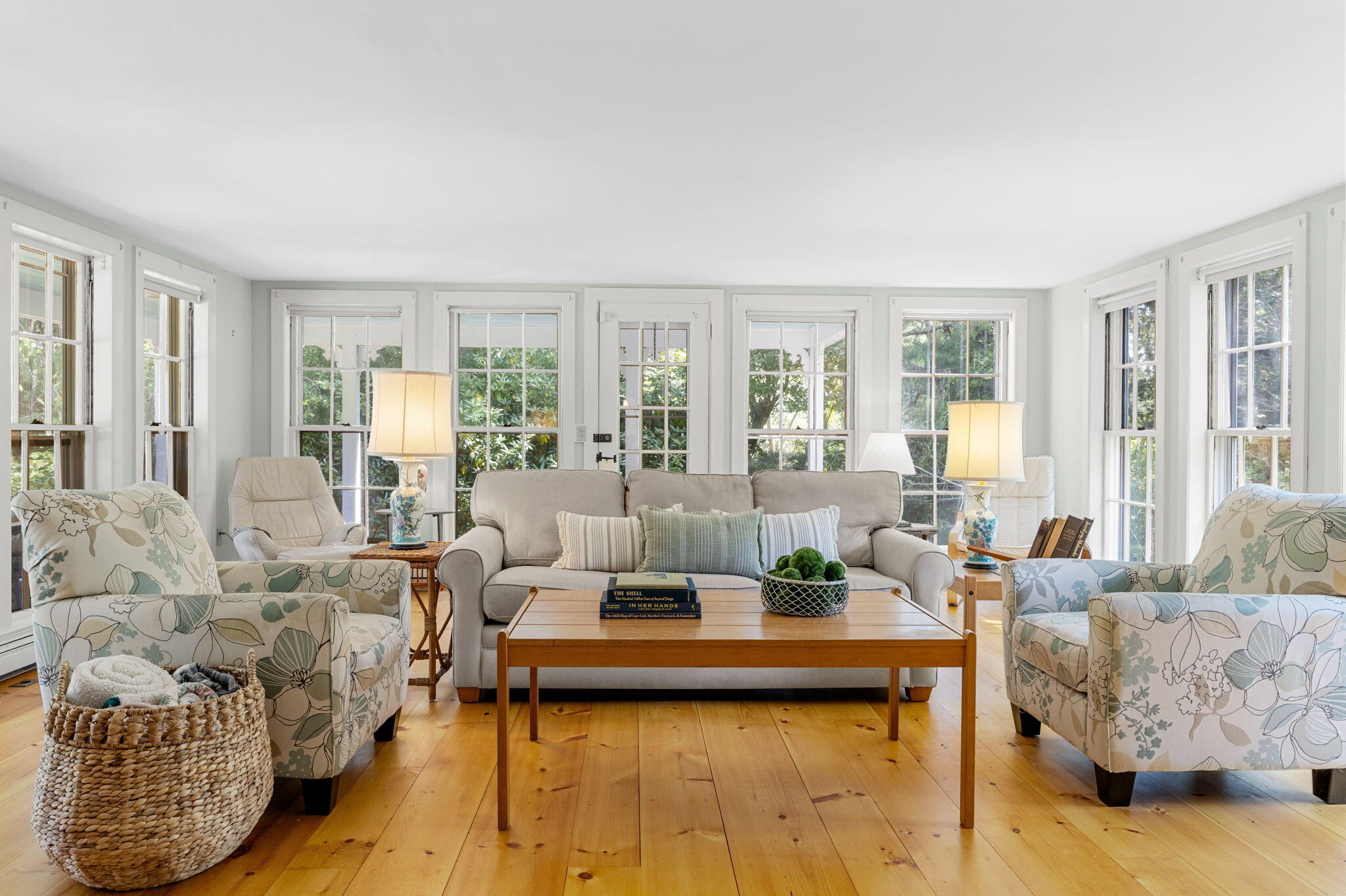 34 Truro Center Road Truro, MA 02666 - Photo 22 of 43 a living room with furniture and a large window