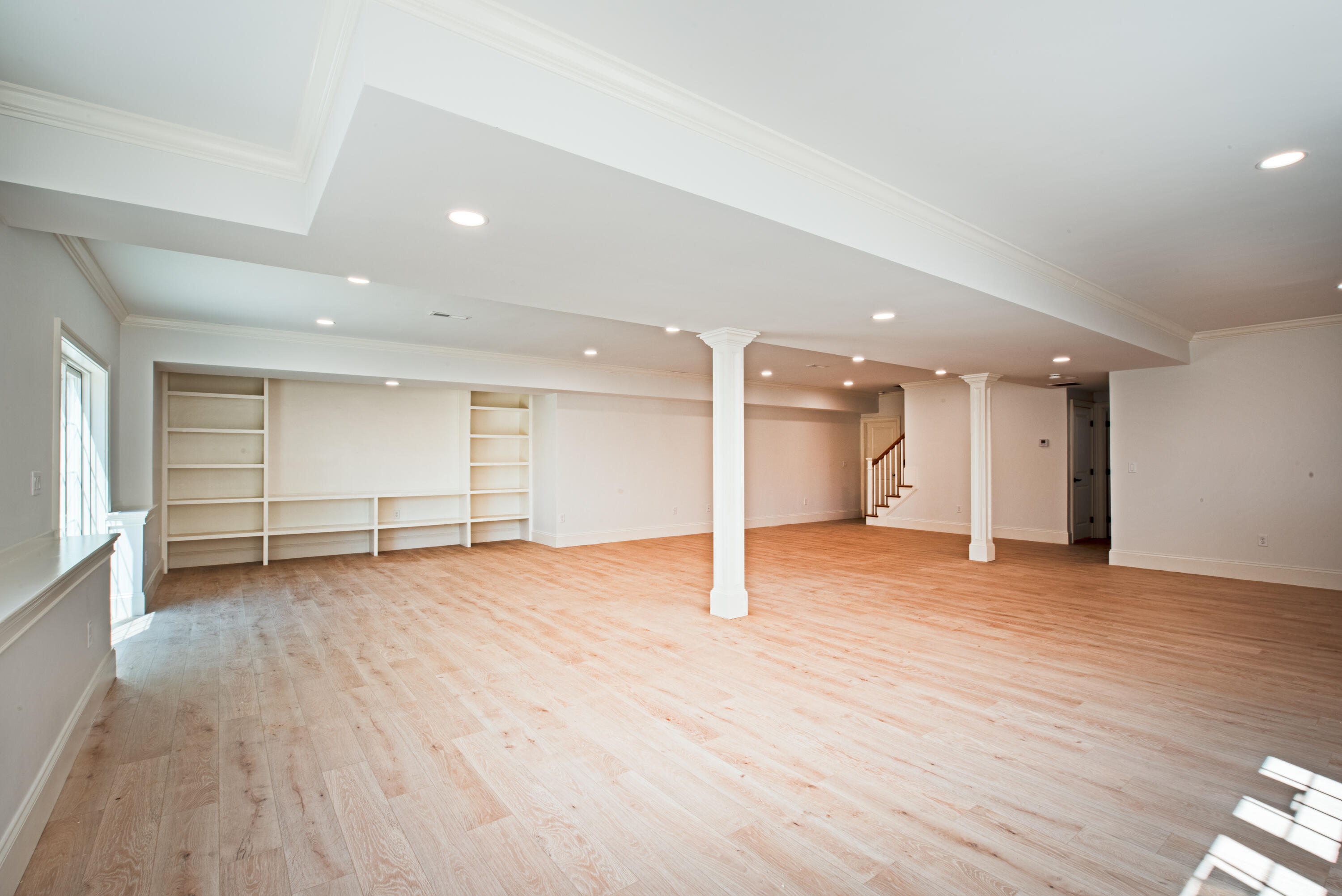 36 Sam Hollow Road Wellfleet, MA 02667 - Photo 24 of 43 an empty room with a closet and mirrors